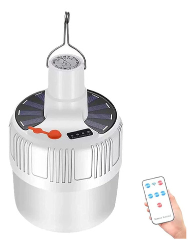 Farol Solar Exterior Interior Led Camping Jardin Control Mm®