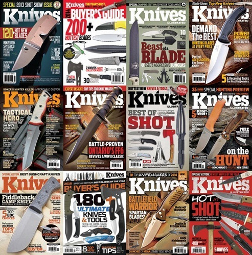 Revista Cuchillos Knives Illustrated 2012-2016 Pdf 27 Nros.