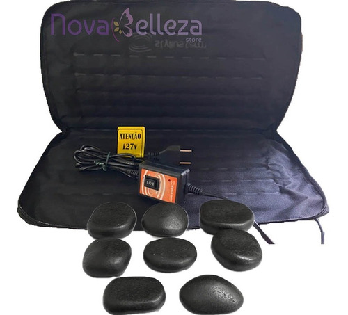 Kit Para Massagens Com Pedras Quentes Vulcânicas  110 Volts