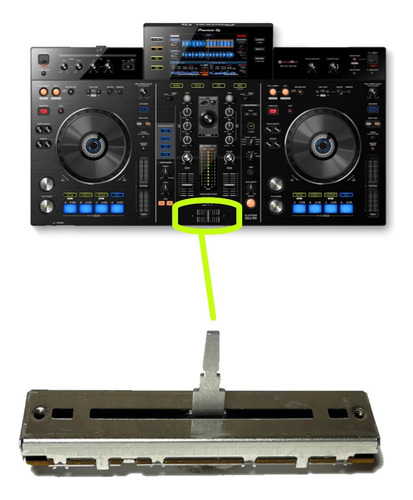 Potenciômetro Crossfader Xdj Rx Original
