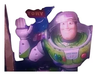 Disney Thinkway Toys Toy Story Power Up Buzz Talking 30 Cms