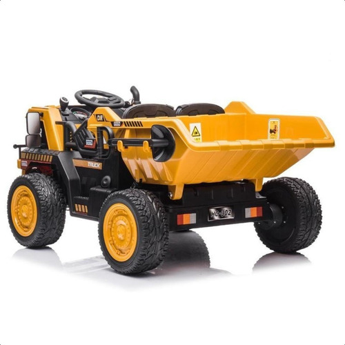 Mini Carro Elétrico Infantil Escavadeira Controle Remoto 12v