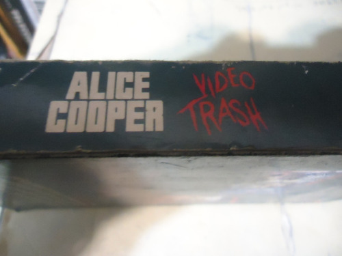 Alice Cooper Video Trash Vhs