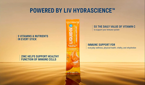 Liquid I.v. Hydration Multiplier Tangerine 96g