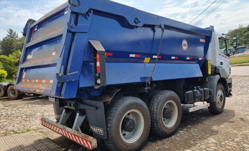 Imagem 15 de 15 de Mercedes-benz Axor 4144 Ano 2021 Caçamba Rossetti Traçado