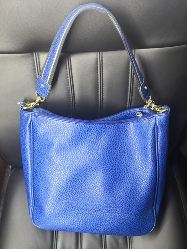 Imagen 3 de 4 de Bolsa Hobo Mujer Azul Marca Liz Claiborne Nueva Edicion
