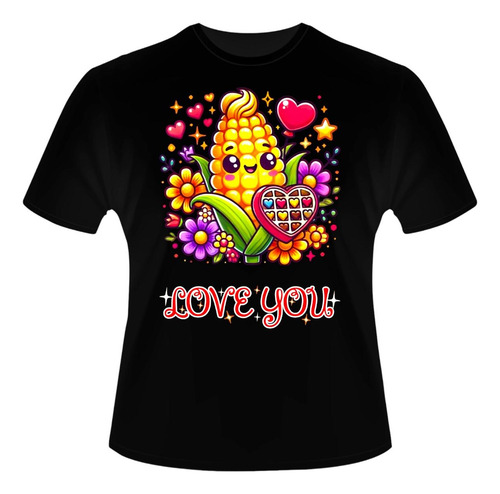 Playeras Dúo Elote Pareja Amor Amistad San Valentín