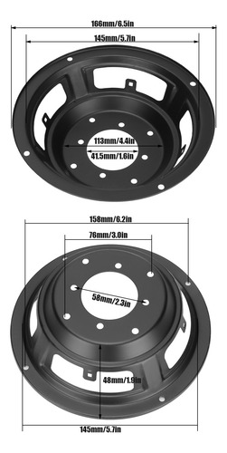 Marco De Altavoz, 4 Piezas, Soporte De Lavabo Para Subwoofer