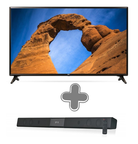 Tv Smart LG 49 Fhd 49lk5700 + Barra De Sonido F&d T-160x