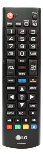 Controle Remoto Para Tv LG Akb75055701