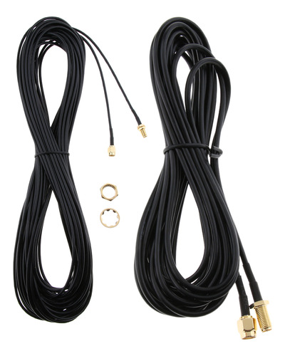 Cable De Extensión De Baja Pérdida De 2 Paquetes (50