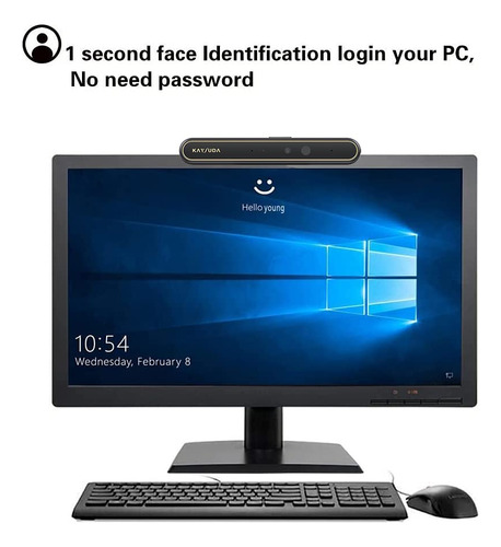 Kaysuda Camara Usb Ir Reconocimiento Facial Para Windows Rgb