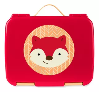 Fiambrera Bento Box Zoo Fox Skip Hop, color rojo