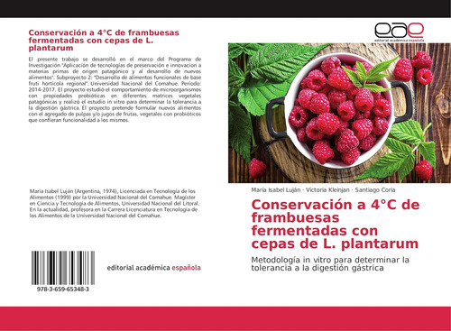 Libro: Conservación A 4°c Frambuesas Fermentadas Con Cepa