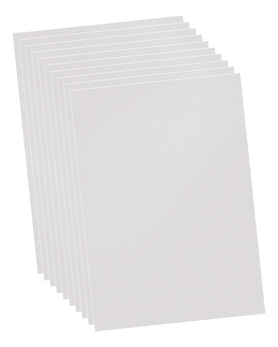 10x Hojas De Pvc Película Rígida Tamaño A4 8,3 X Claro