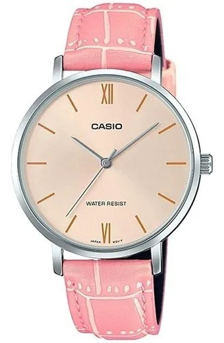 Reloj Casio Ltp-vt01l Mujer Diseño Plano 100% Original