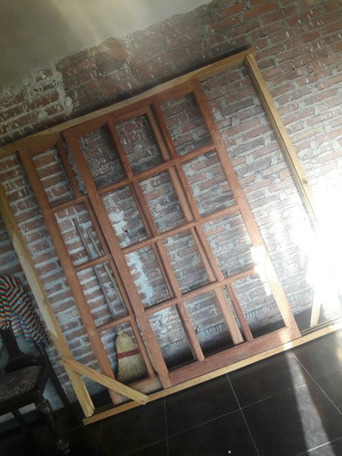 Puerta Ventada De Madera 2x2