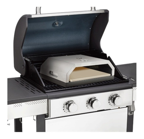 Imagen 5 de 10 de Horno Pizzero Pizza Box Parrilla Piedra Humos Zapi