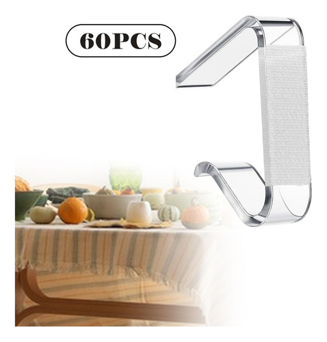 60x Clips De Mantel Estables Para Reunirse De Cocina