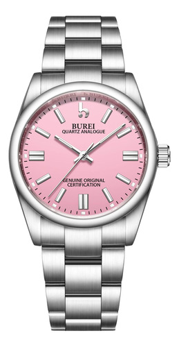 Burei Reloj Informal De Negocios Para Mujer Reloj De Acero I