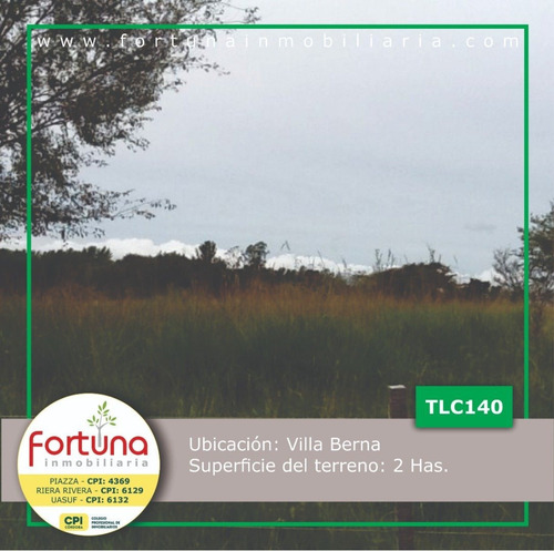 Imagen 4 de 6 de Venta De 2 Hectareas En Villa Berna - Tlc0140