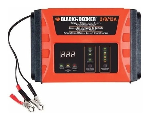 Cargador Bateria Black Decker  Bc12 Ar Inteligente  2/8/12 A