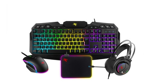 Sentey Gs 5850 Combo Gamer Teclado + Mouse + Auric + Pad !!