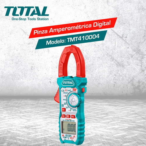 Pinza Amperométrica Digital Total