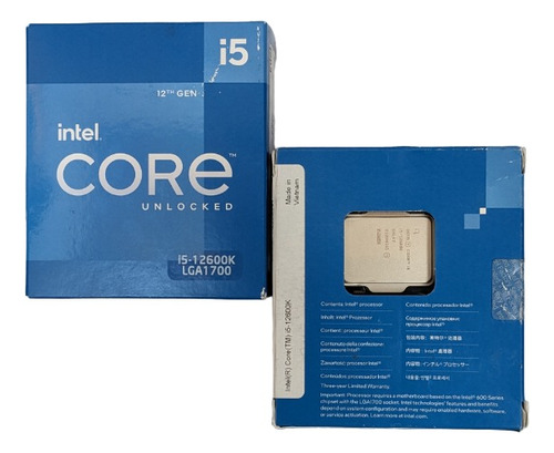 Procesador Gamer Intel Core I5-12600k Con Gráfica Integrada