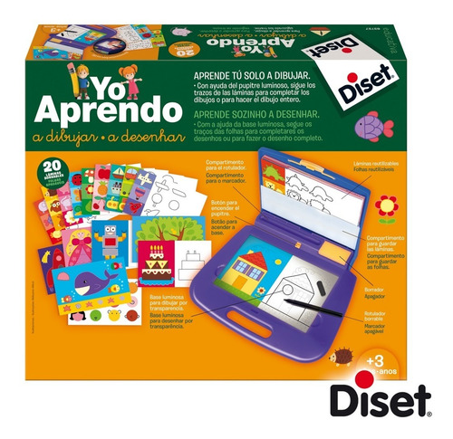 Imagen 1 de 2 de Yo Aprendo A Dibujar Juego De Mesa Educativo Juguete