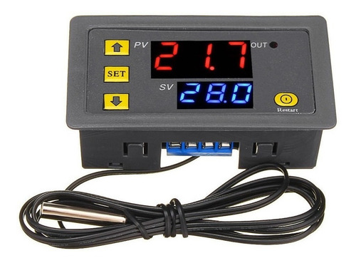 Imagen 1 de 4 de Control Digital Temperatura W3230 Industrial Incubadora 110v