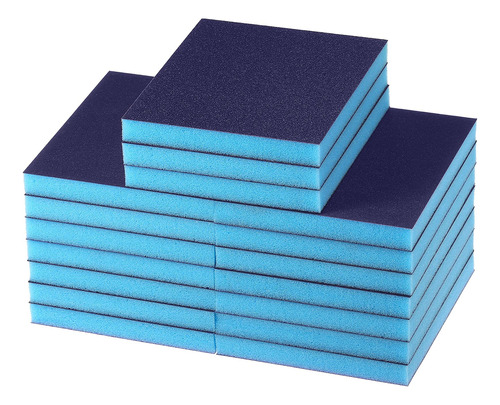 Esponja De Lijado Azul, 24 Piezas De Esponja De Lijado Ultra