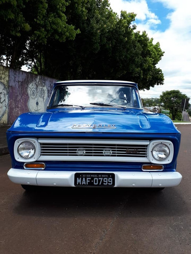 Gm C10 6 Cil - Raridade Para Colecionador-placa Preta - 1972