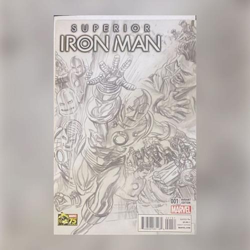 Superior Iron Man #1 Variant Alex Ross (Usado)