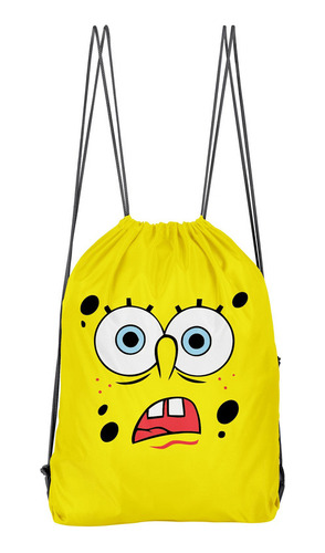 Bolso Deportivo Bob Esponja Asombrado (d0805 Boleto.store)