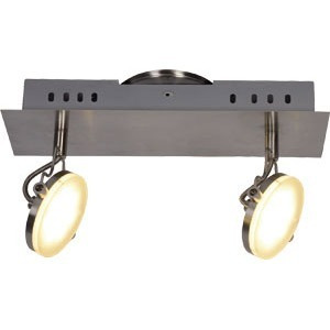 Imagen 3 de 3 de Aplique De Pared O Techo Cromo Led Incorporado 5w Calido