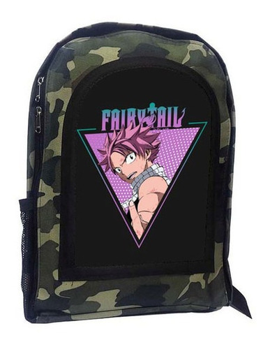 Mochila Camuflada Fairy Tail A58