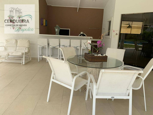 Casa Para Alugar, 750 M² Por R$ 20.000,00/mês - Acapulco - Guarujá/sp - Ca0596