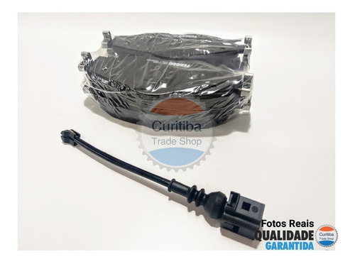 Pastilha Freio Dianteira Cerâmica Com Sensor Audi A3 Vw Golf