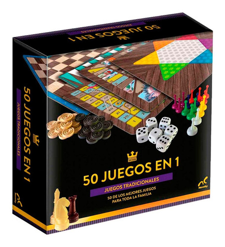 50 Juegos En 1 Juegos Tradicionales Novelty®