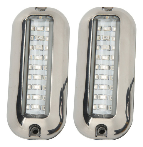 Luz Sumergible Para Barco, 2 Unidades, Led Marina S, 3,5 W,