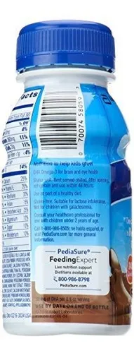 Batido Pediasure Nutrition, Chocolate, 8 Fl Oz (paquete De