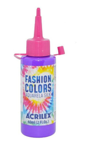 Tinta Aquarela Silk Acrilex 60 Ml Tie Dye