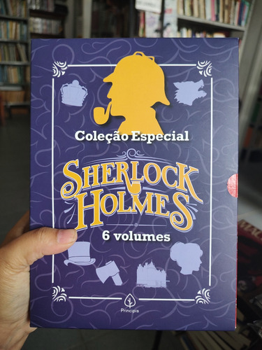 Box Sherlock Holmes 6 Volumes De Arhur Conan Doyle (Usado)