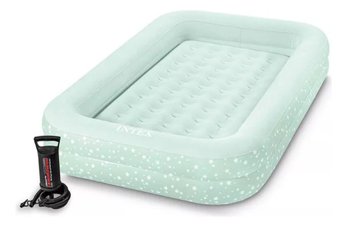 Colchon Inflable Cama Viaje Para Niños + Funda + Bomba Msi