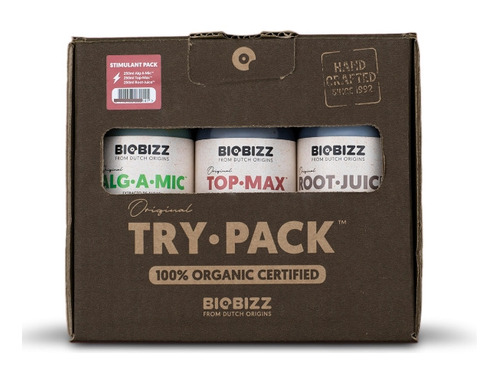 Potenciador Try- Pack Stimulant 750ml Biobizz.