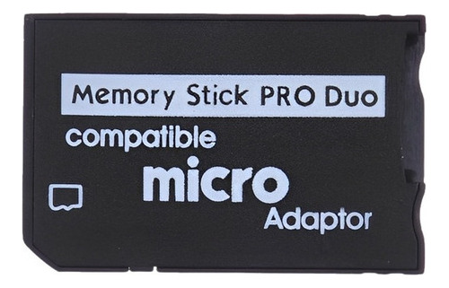 Adaptador Memoria Micro Sd A Ms Pro Duo Memory Stick Pro Duo