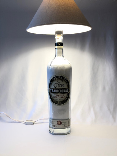 Botella Lampara Iluminación Cálida