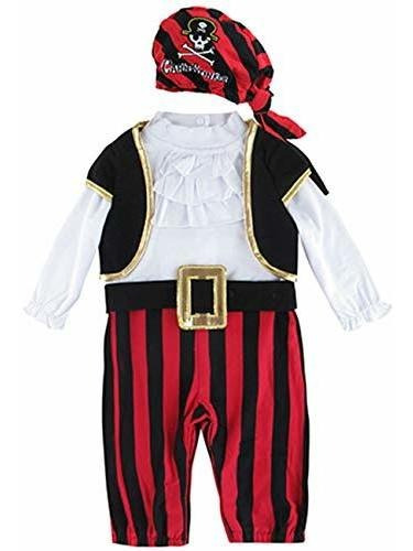 Disfraz Pirata Infantil 4 En 1