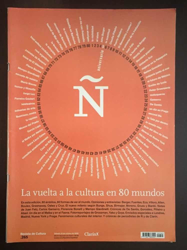 Revista De Cultura Ñ 265.la Vuelta A La Cultura En 80 Mundos